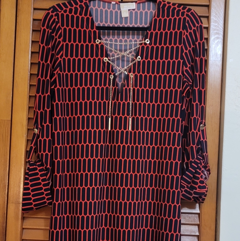 Michael Kors Criss-cross Chain Tunic - Picture 3 of 12